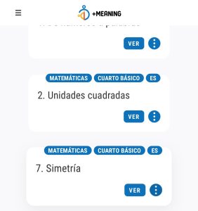 Encuentra la actividad 7 Simetría